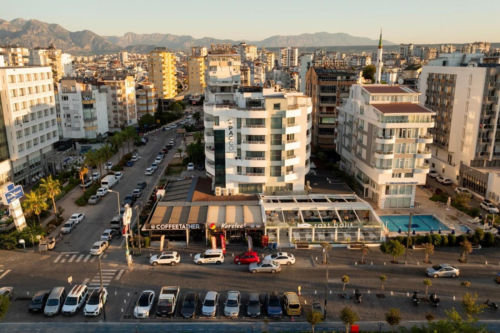 Reo Hotel Spa - Ex Pacco Hotel Antalya Bagian luar foto