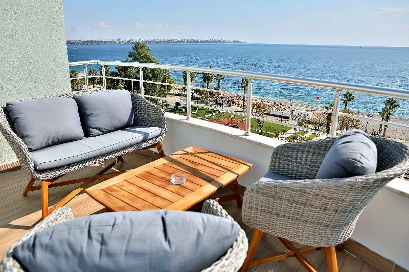 Reo Hotel Spa - Ex Pacco Hotel Antalya Bagian luar foto